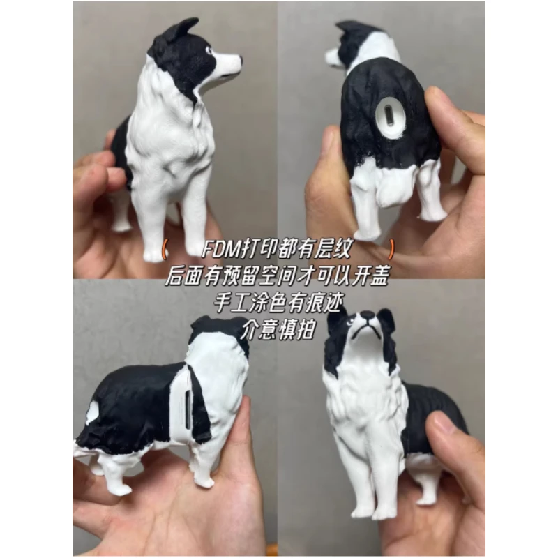 Border Collie Puppy Cute Earphone Case for Airpods Pro1 2 Custom 3D Print Pla Decoration Originality AirPods1/2/3 Earphone Case