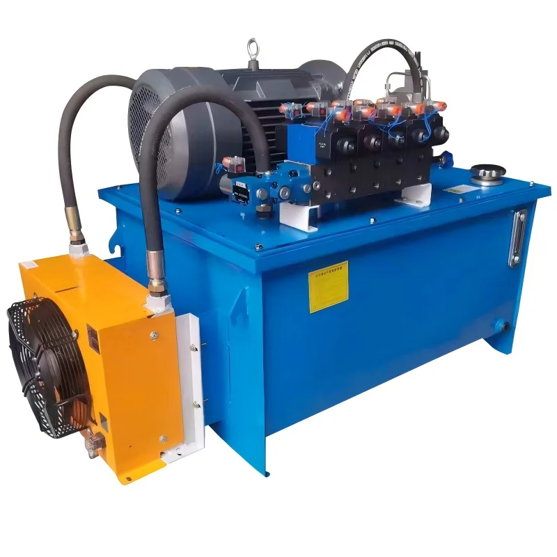 Industrial Hydraulic Power Unit Hydraulic Power Pack Power Station Supporting For Telescopic Hydraulic Cylinder Assembly