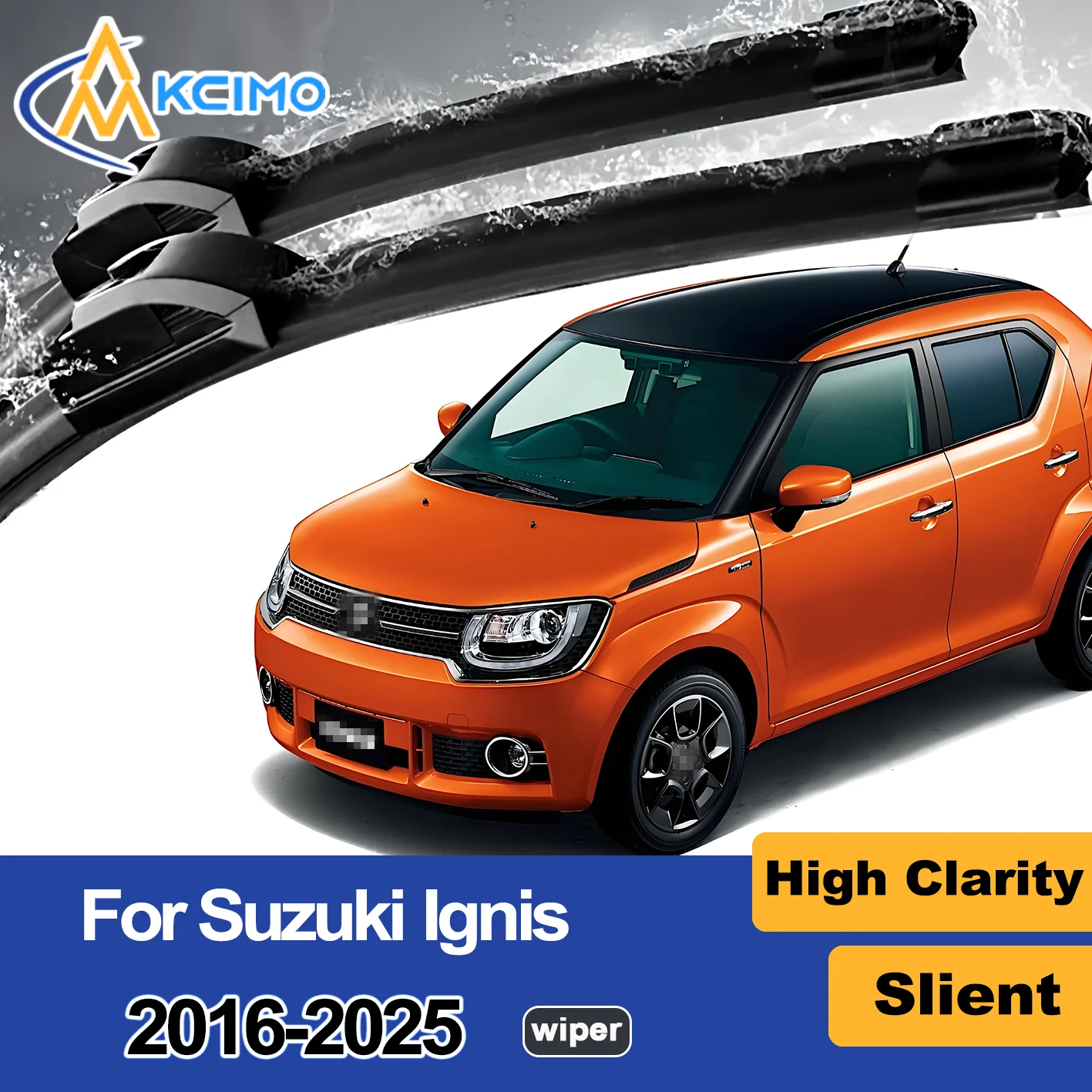 

2 шт. новые щетки стеклоочистителя переднего стекла для Suzuki Ignis MF 2016-2025, передние лобовые стеклоочистители, аксессуары для щеток 2025 2024