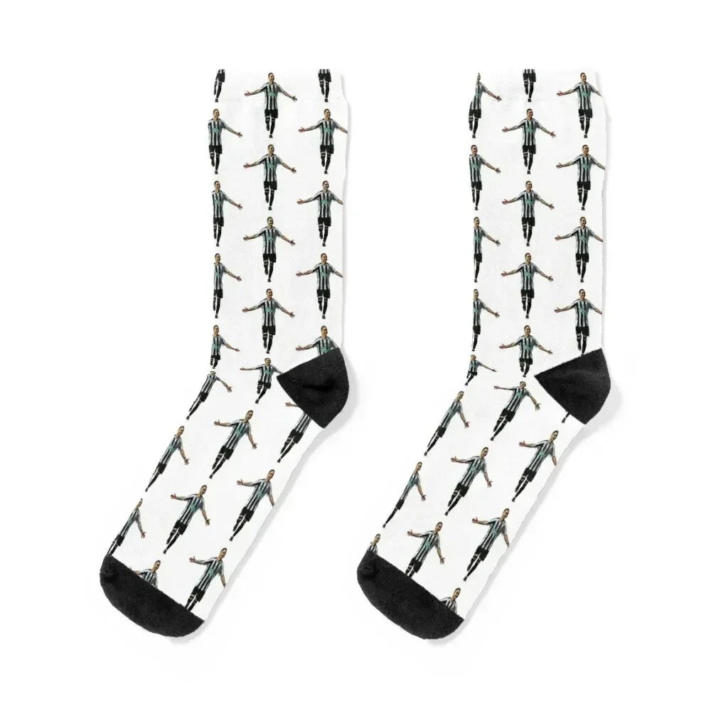 

Miguel Almiron Celebration Socks shoes Rugby Socks Woman Men's