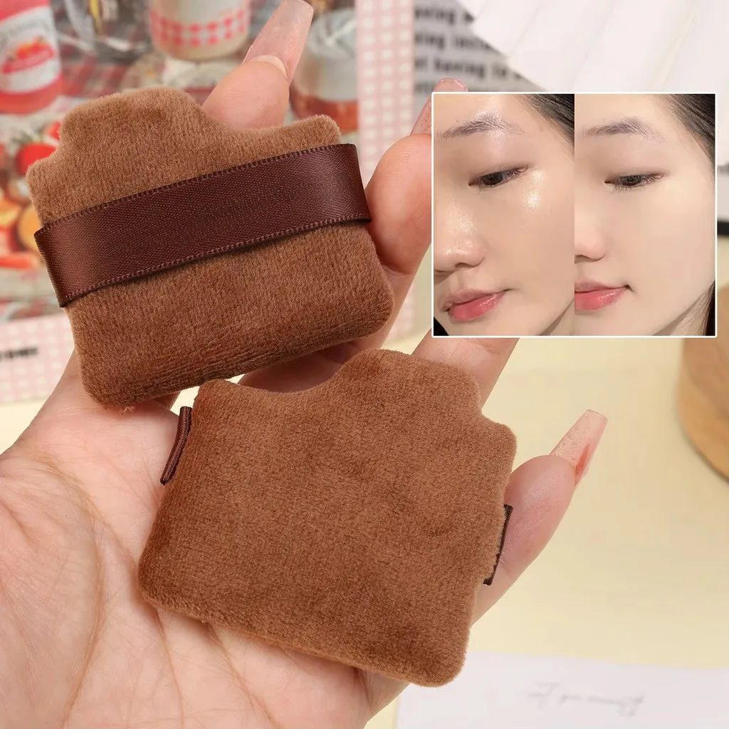 6-piece set of wet and dry powder puff, dual-purpose beauty tools, mini thumb powder puff, does not eat foundation concealer