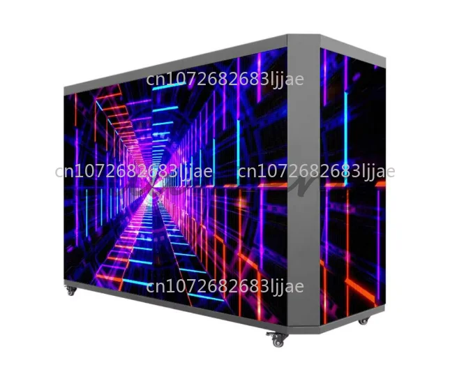 

LED curved surface P3.91 indoor and outdoor advertising DJ booth LED display