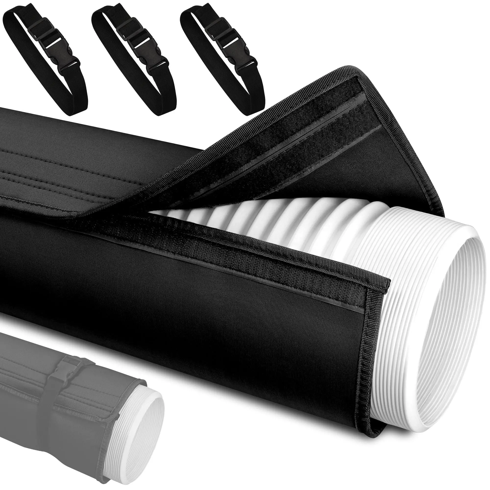 Portable AC Hose Insulation Sleeve Air Conditioner Hose Cover Wrap Fits for 5