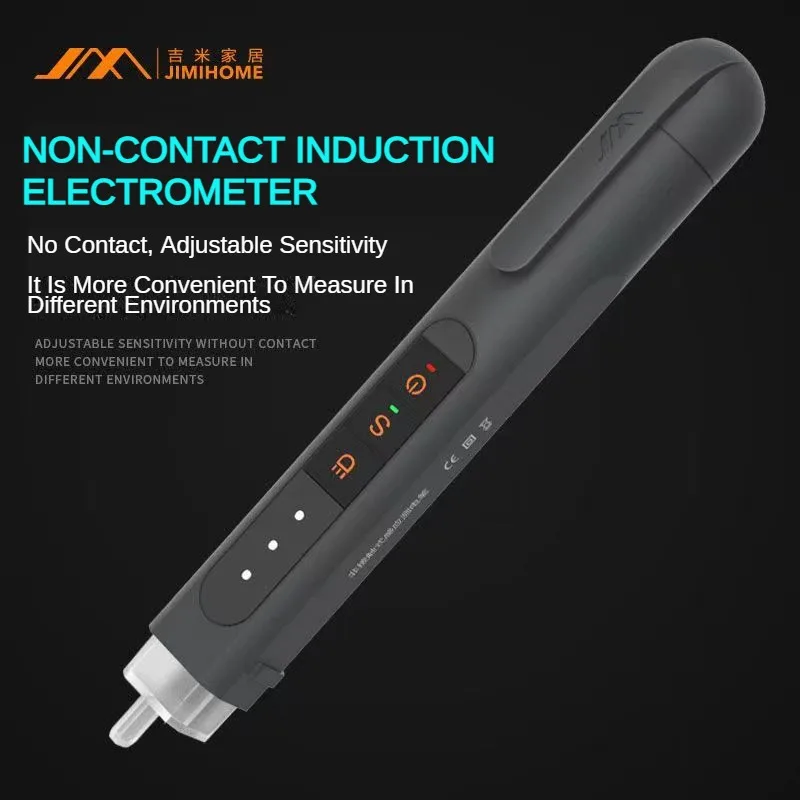 

JIMIHOME 12-1000V Electric Test Pen Non-Contract Cordless Electricity Detector Volt Current Electric Test Pencil Electric Sensor