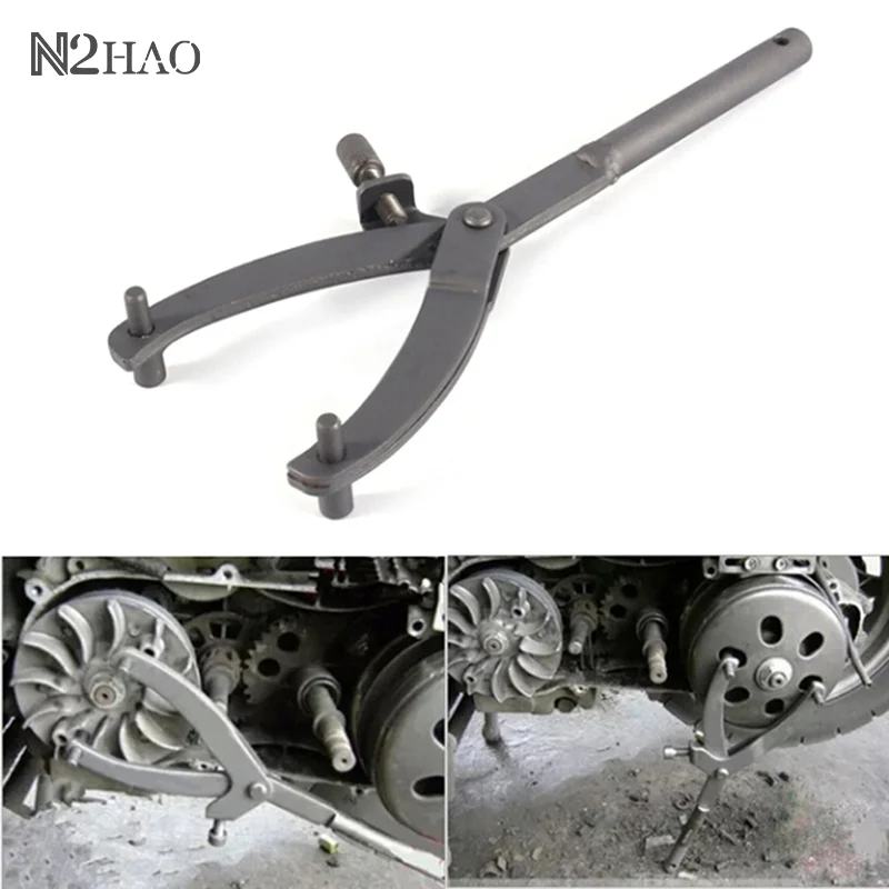 

Y Flywheel Caliper Motorcycle Motors Variator Remover Puller Tool For Scooter Moped Gy6 50cc 125cc Flywheel Wrench Hand Tool