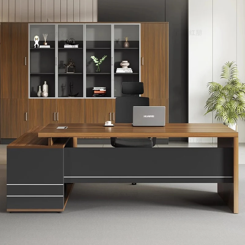 Irregular European Office Desk Lounge Creative Aesthetic Modern Designer Safe Office Desk Shelves Mesa Ordenador Home Furniture