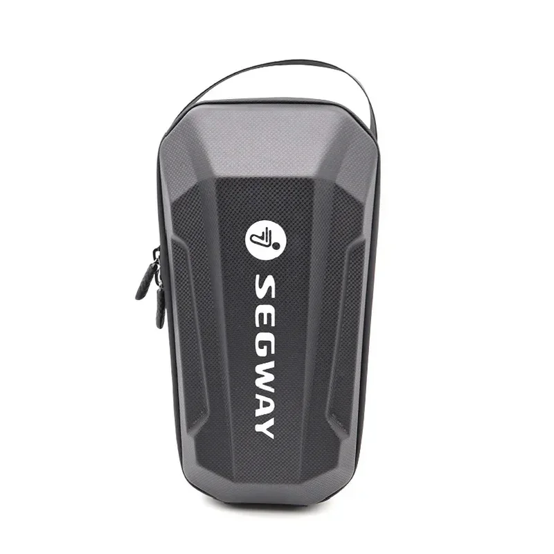 Original Lenkertasche für Segway Ninebot Elektroroller, EVA-Hartschale, wasserdichte Vordertasche, große Kapazität, Aufbewahrungstasche