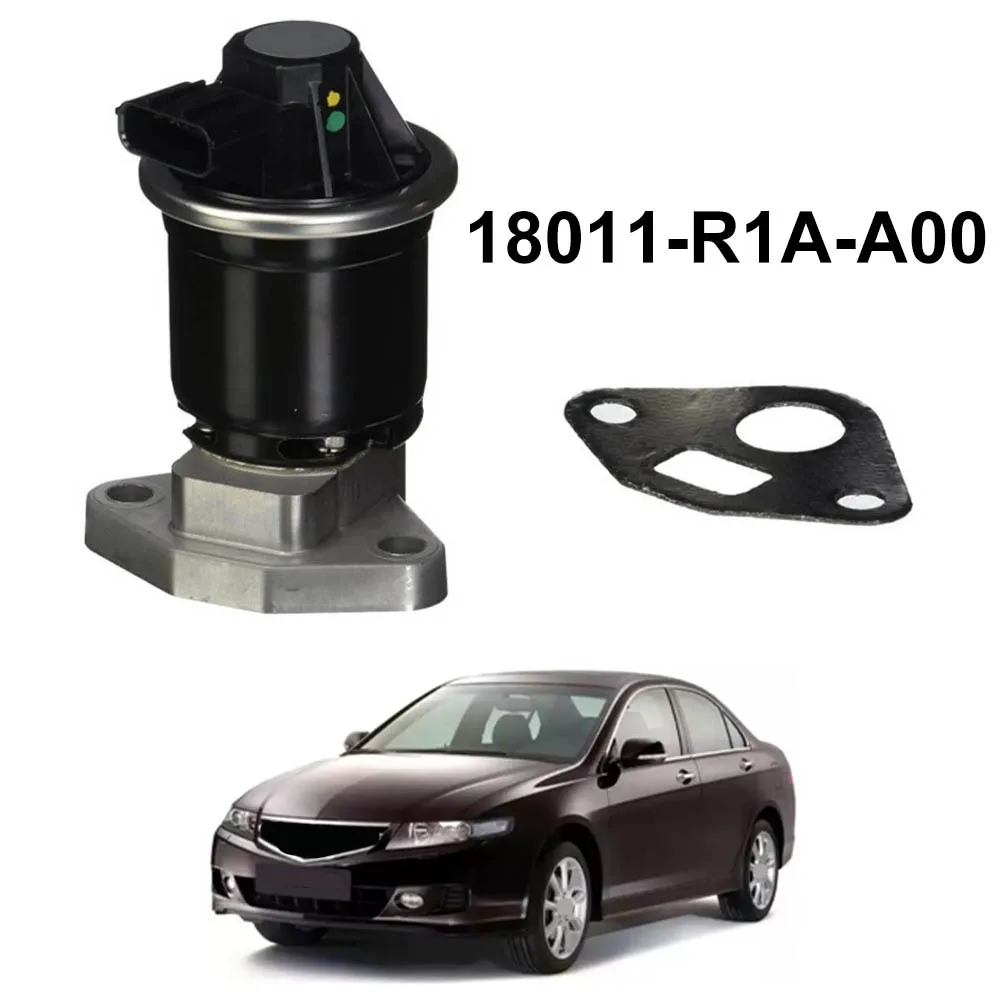 Automobile Solenoid Valve For Acura MDXTL For Honda Civic Accord CRV Engine 18011R1AA00 Aluminum Black Silver Accessories