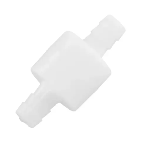 1pc Check Valve Plastic Water Inline Fluids One-Way Non-return Valve 4mm 6mm 8mm 10mm 12mm Hose Dia For Fuel Gas Liquid