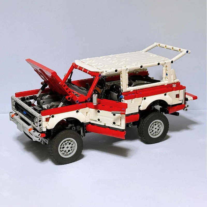 مدينة السيارات Moc قوالب بناء وحدات K5 السترة على الطرق الوعرة نموذج مركبة كتل التكنولوجيا عيد الميلاد لتقوم بها بنفسك لعبة هدية البناء