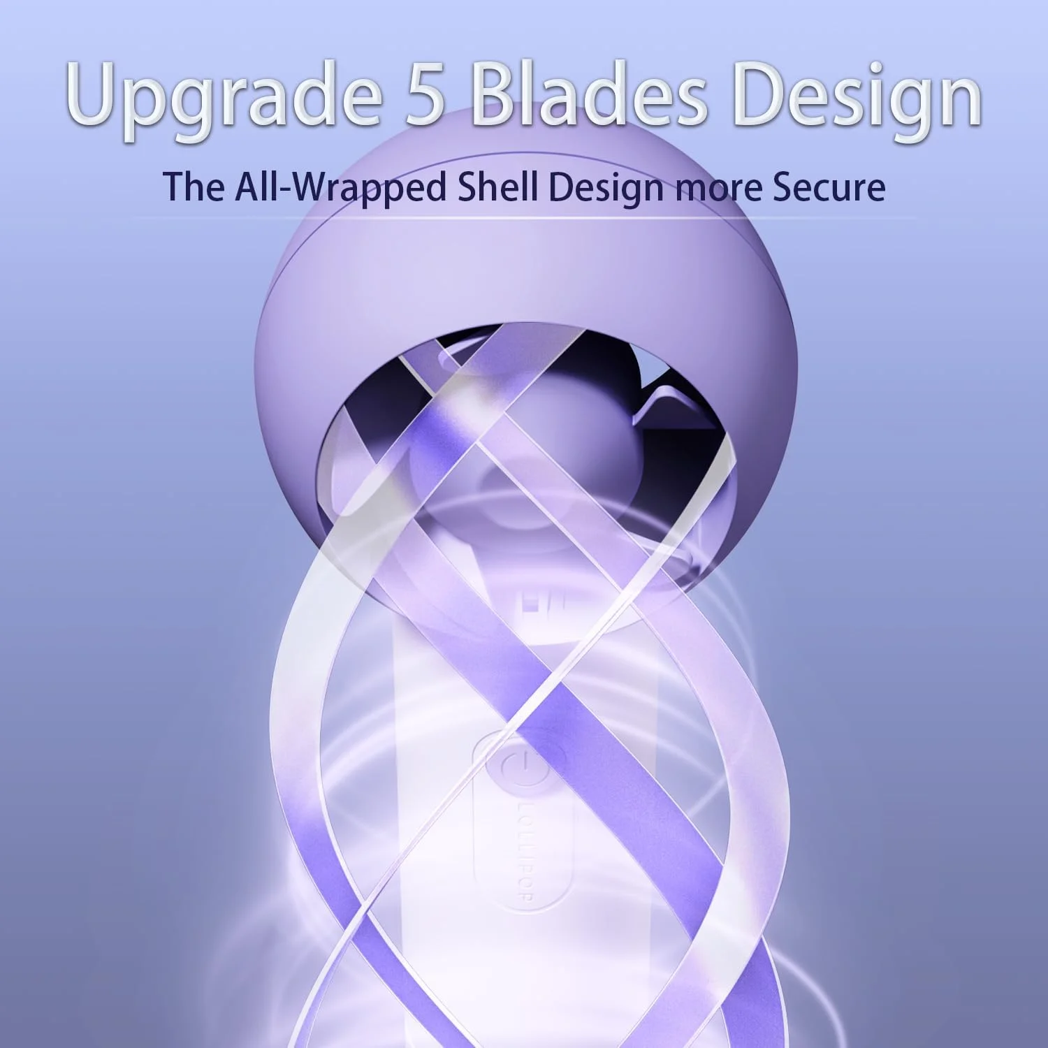 مروحة صغيرة محمولة، مروحة محمولة، تعديل سرعات USB قابلة لإعادة الشحن، مروحة محمولة قوية على شكل مصاصة لطيفة للنساء، والسفر،