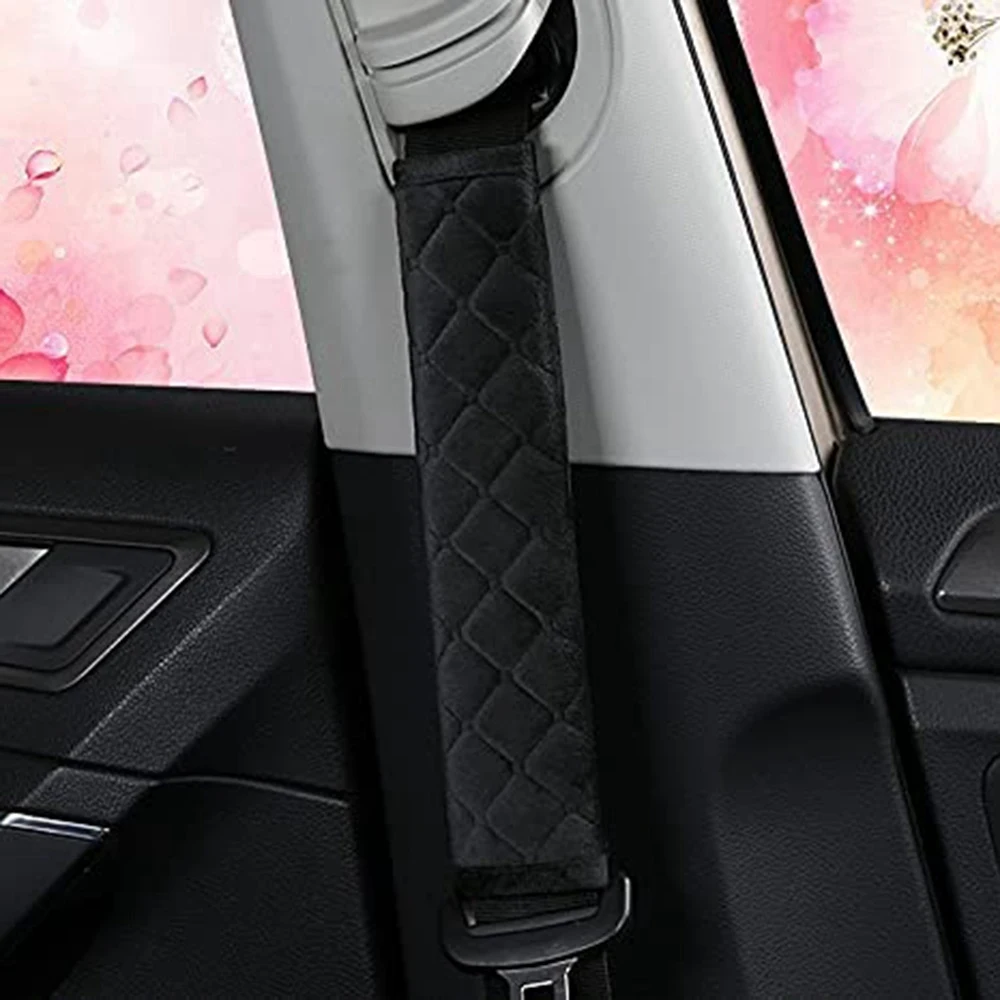6Pcs Car Seat Belt Cover Seat Belt Protection Belt Seat Belt Shoulder Pad Adjustable Car Seat Belt Shoulder Pad - view 4