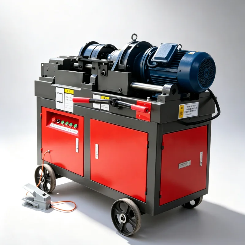 Customized Hot Sale China Factory Rebar Threading Machine Delivers Premium Quality Threaded Rods and Bars