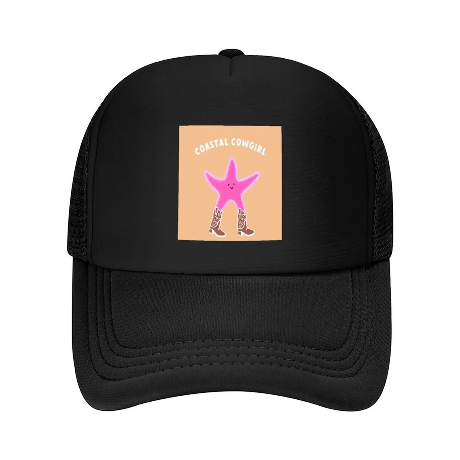 

Coastal Cowgirl Starfish Cowgirl Boots Baseball Cap Rave Luxury man cap Military Cap Man Women's Men's