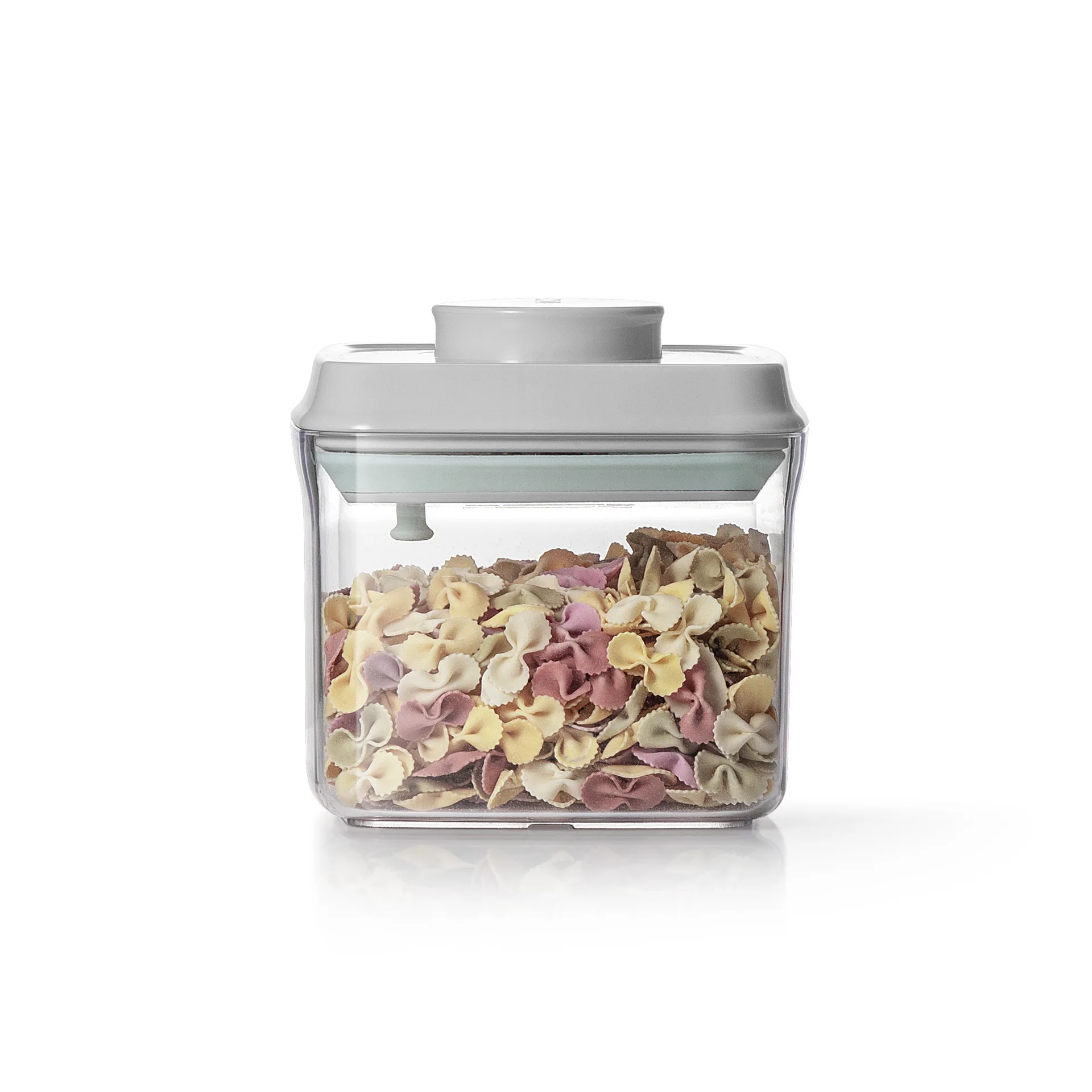 Airtight Food Storage Containers with Lids,Top Pop One Button Control,Air Tight Stackable Dry Cereal Container Set for Pantry