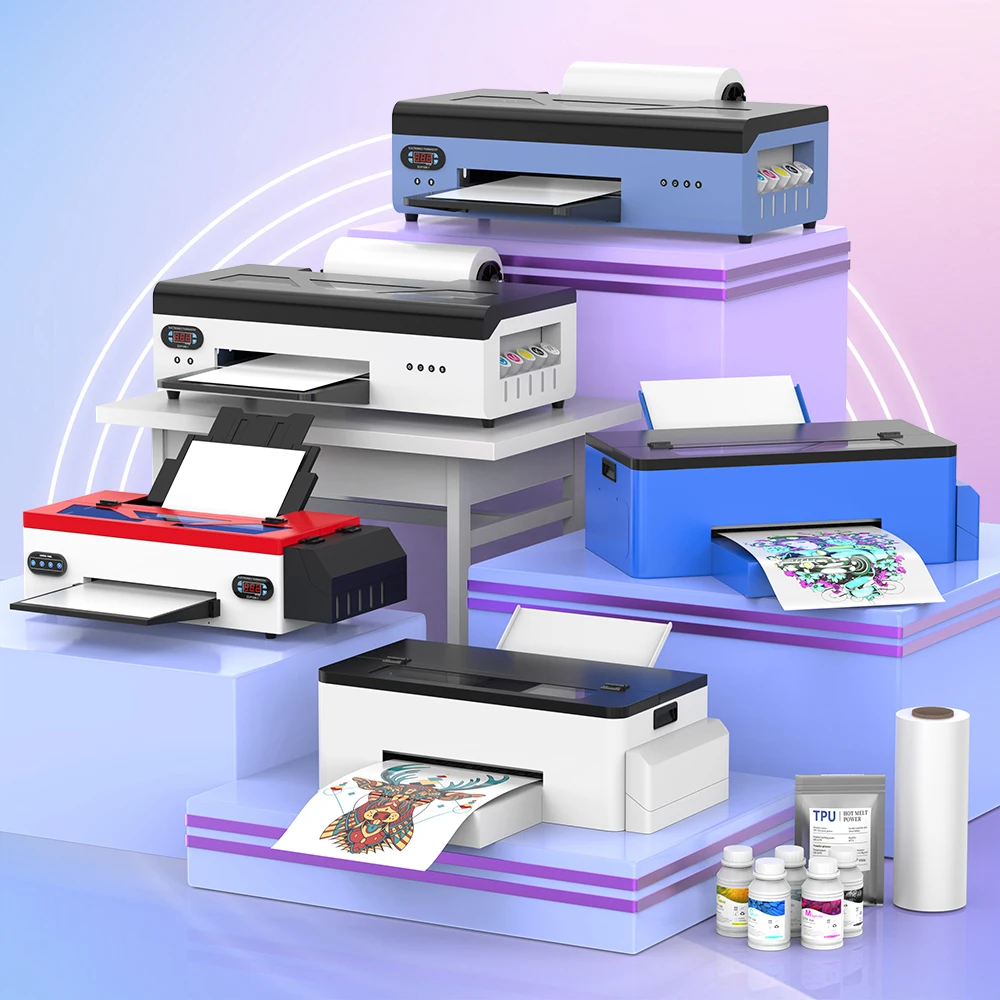 

OYfame A3 DTF Printer L1800 DTF Printer A3 Directly To Film Transfer Printer A3 t shirt dtf printing machine for clothes fabric