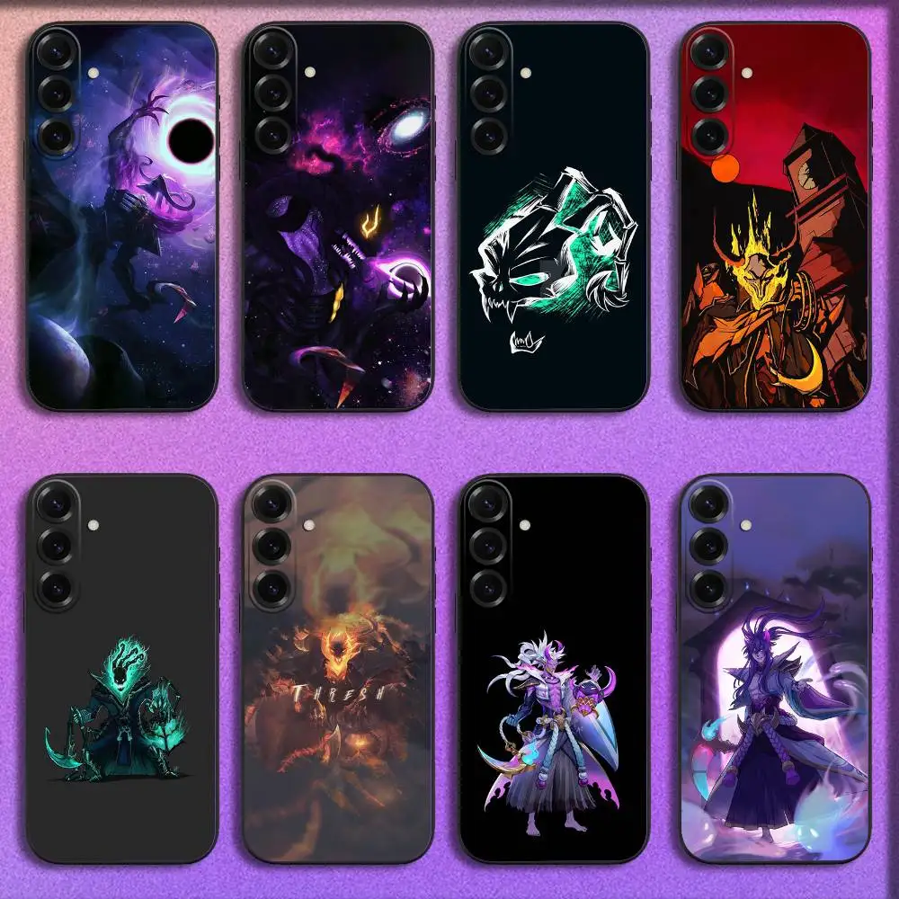 

Dark Star Thresh Chain Warden Phone Case For Samsung S25,S24,S21,S22,S23,S30,Ultra,S20,Plus,Fe,Lite,5G Black Cover