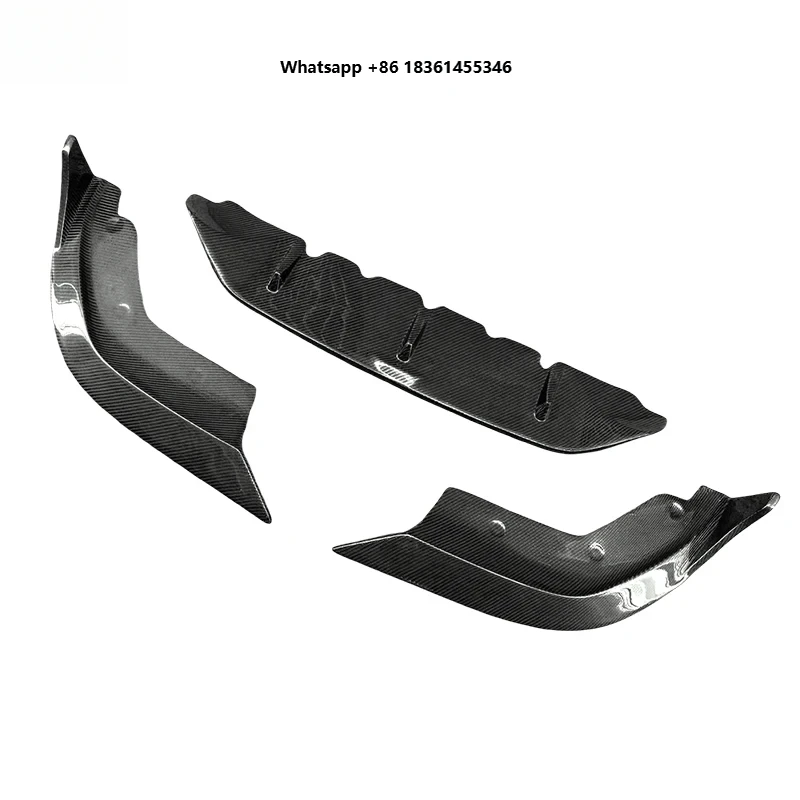 3 Series G20 G28 Pre Lci Replacement Front Spoiler Front Bumper Lip New Design Carbon Fiber TK Style Front Lip Sp