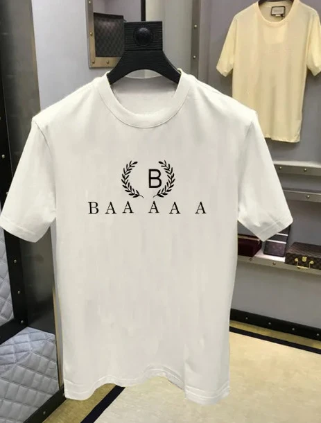 

Men's Designer T-Shirt Casual Women's Alphabet Print Short Sleeve Best Selling Luxury Men's Hip Hop Clothing Paris T-Shirt