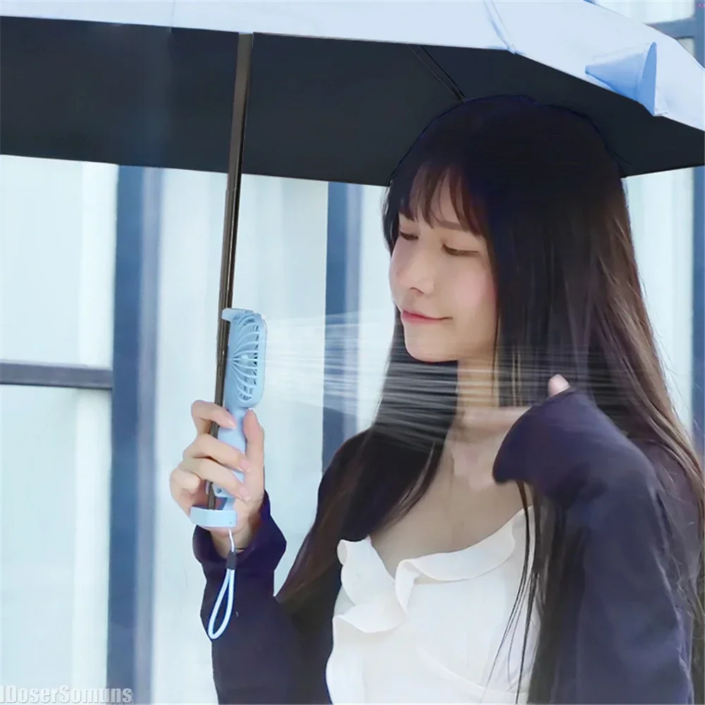 

Мини-портативный зонт с зарядным вентилятором, легкий солнечный и дождливый солнцезащитный козырек двойного назначения, карманный зонтик для капсул с защитой от ультрафиолета