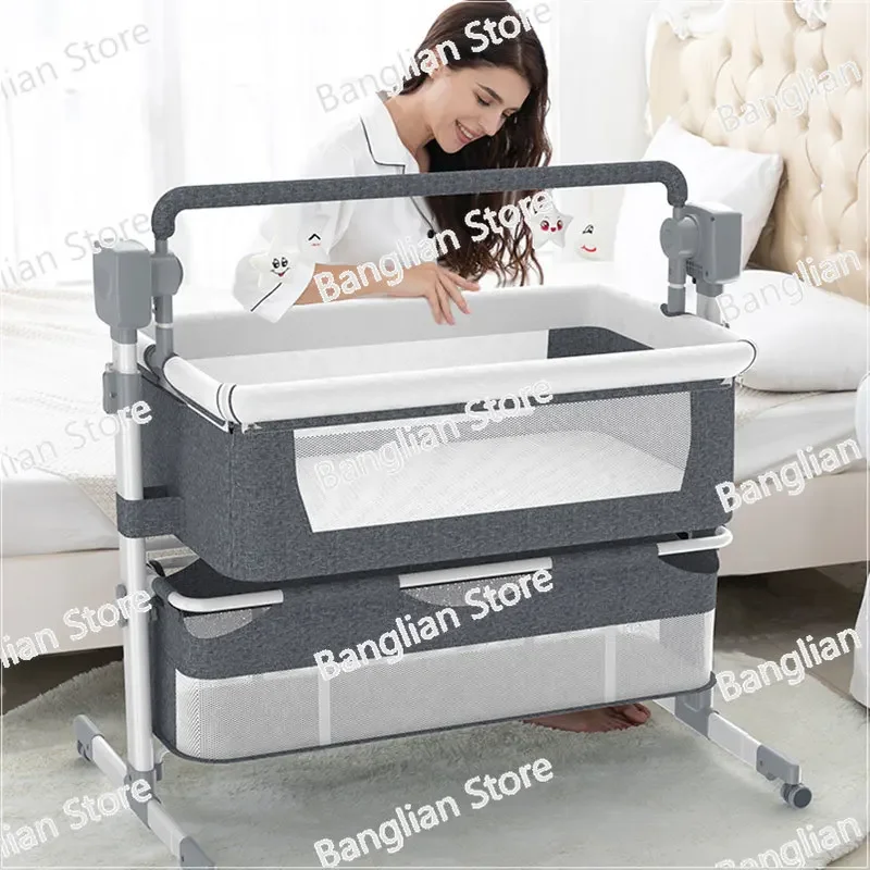 Baby Sleeping Bed, Electric Cradle, Rocking Bed, Newborn Co-sleeper, Bedside Bed, Sleeping Bassinet