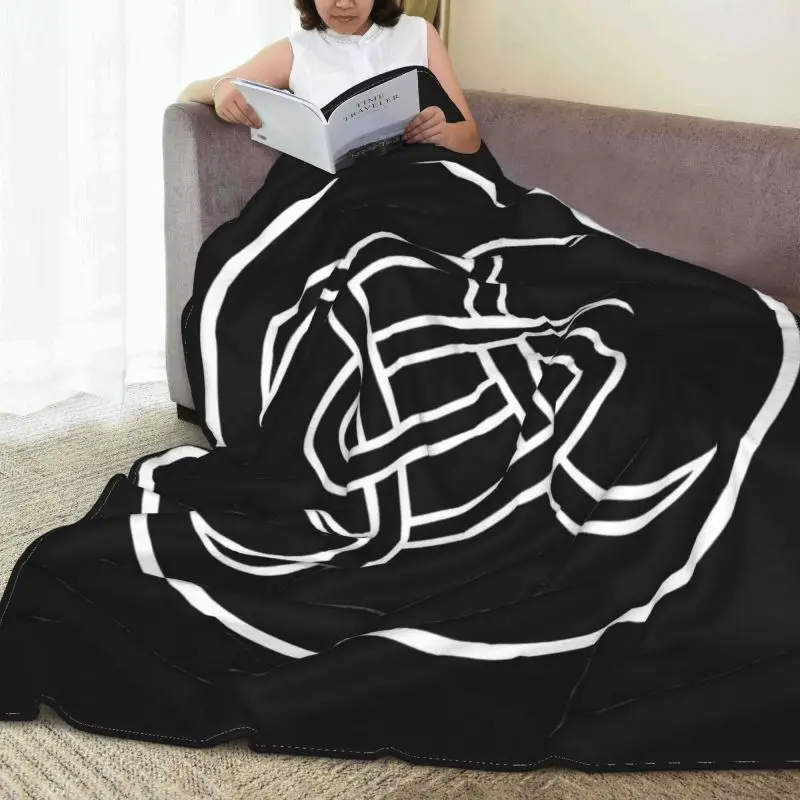 Heroes Del Silencio Spanish Rock Blanket Fluffy For Bed Lightweight Faux Fur Throw For Sofa Bedroom