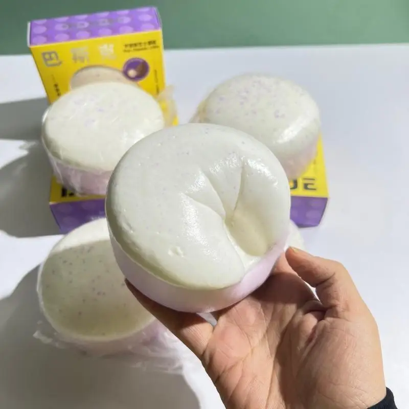 Simulated Food Cheesecake Bread Squeeze Toy Soft Stress Relief Slow Rising Sensory Fidget Toy For Kids And Adults Relaxing Gifts