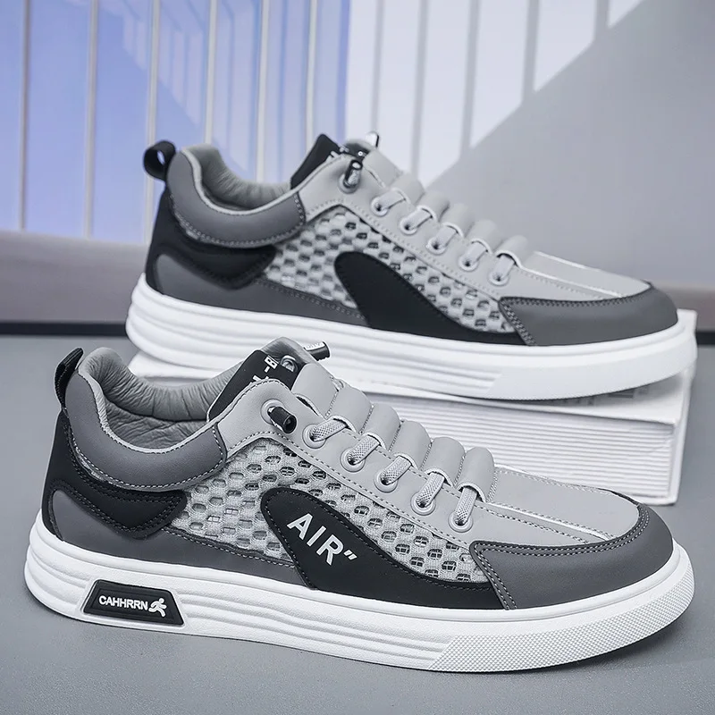 

New Arrival Men's Shoes Summer 2025 Versatile Breathable Trendy Student Men's Shoes Fashionable Lightweight Sports Casual Shoes