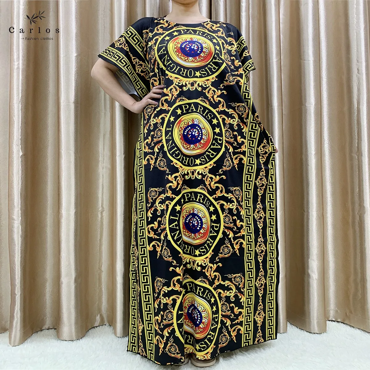 New Flower Sleeve African Dresses For Women Muslim Abaya Dubai Turkey Muslim Fashion Hijab Cotta Dress American Islam Clothing