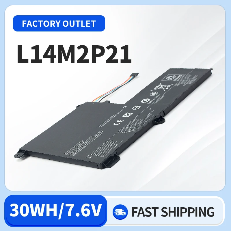 Somi L14m2p21 Laptop Batterij Vervanging Voor Lenovo Ideapad 330S-14Ast 330S-14ikb 330S-15arr 330S-15Ast 330S-15ikb Serie L14l 2P