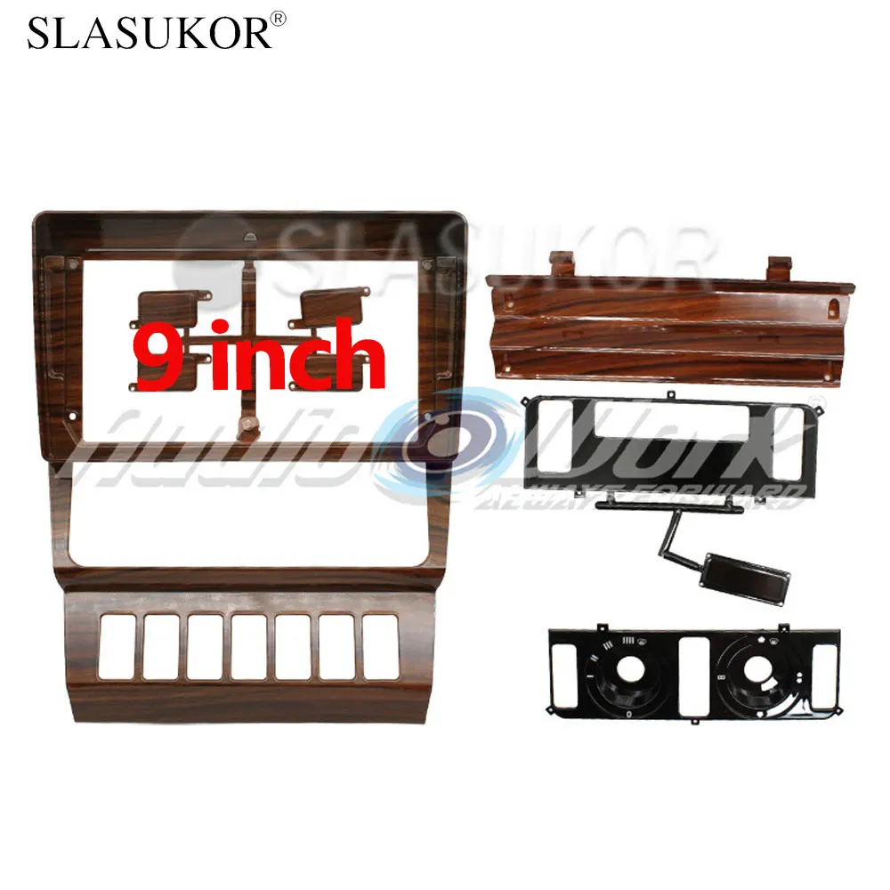 

9-дюймовый автомобильный адаптер для рамы для BENZ W124 1984-1997, рамка без кабеля, Android-радио, панель приборной панели