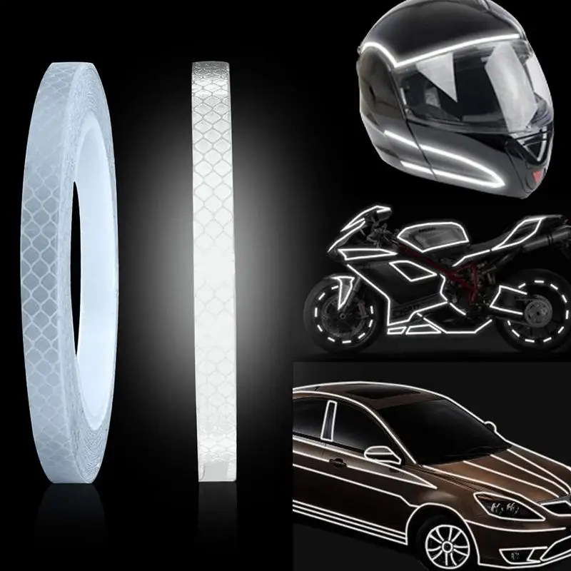 High Visibility Reflective Strips Safety Warning Tape Security Marking Self Clothing Waterproof Reflective Stickers for Car Road