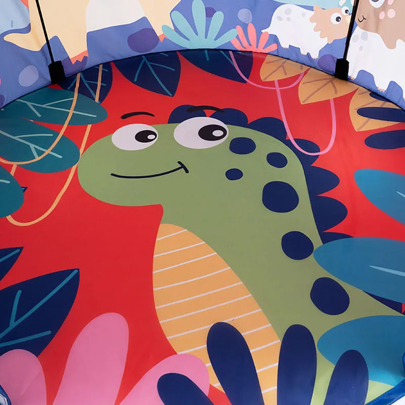 A07I Kinder Dinosaurier Zelt Kinder Spielen Haus Kinder Tente Enfant Tragbare Baby Spielen Haus Klapp Zelt Kinder Spielen Haus