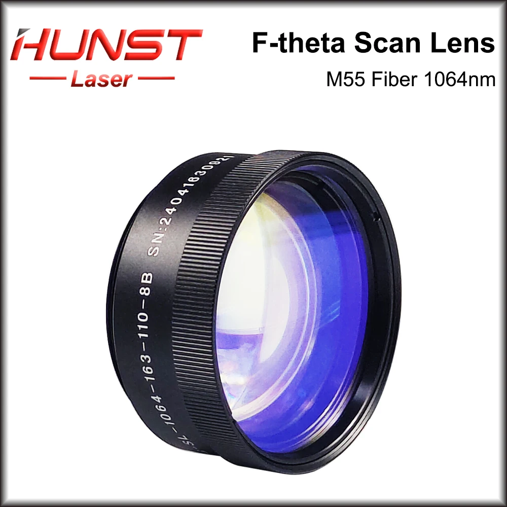 Imagem -02 - Máquinas de Marcação a Laser de Fibra Óptica Hunst F-theta Scan Lens M55 1064nm Galvo System para Yag Peças de