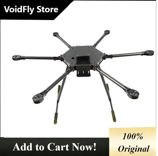 CarrySimpleF960 All Carbon Fiber ZD960 Hexacopter Frame Foldable Arm Hexacopter Frame Kit