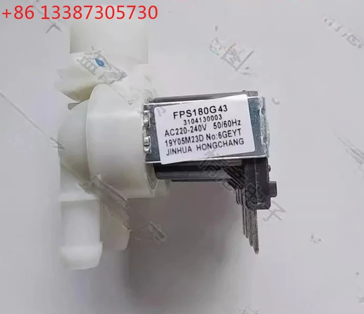 

Подходит для стиральной машины XQG80-P300B, электромагнитный клапан впуска воды FPS180G43/3104130003