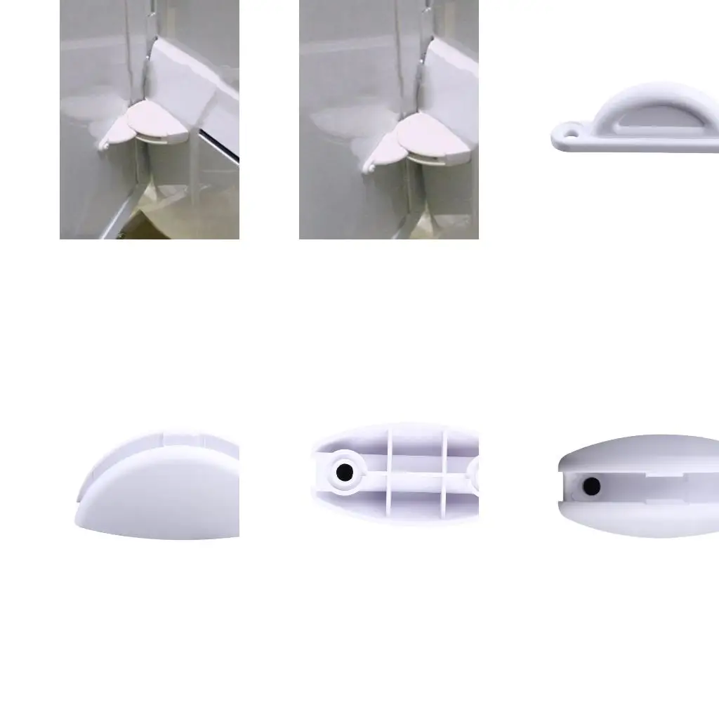  Upgraded Door Retainer Catch RV Trailer Motorhome Door Stoper Clip Nylon Catch RV Equipment Accessories
