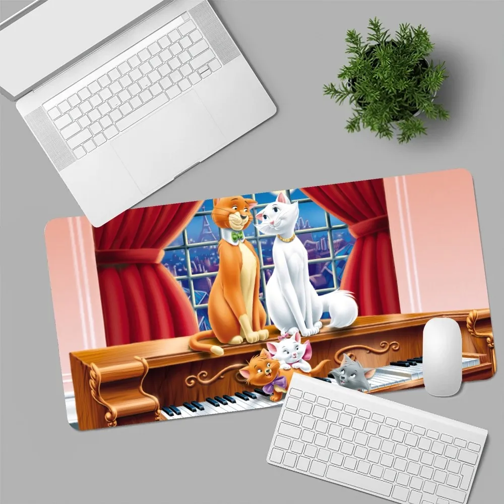 MINISO Disney The AristoCats Mary Cat Mousepad Computer Laptop Gamer Pad PC Gaming Accessories Desk Mats