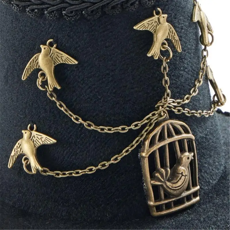 

39BB Top Hat Hair Clip Halloween Costume Dress Up Hat Masquerades Party Headwear