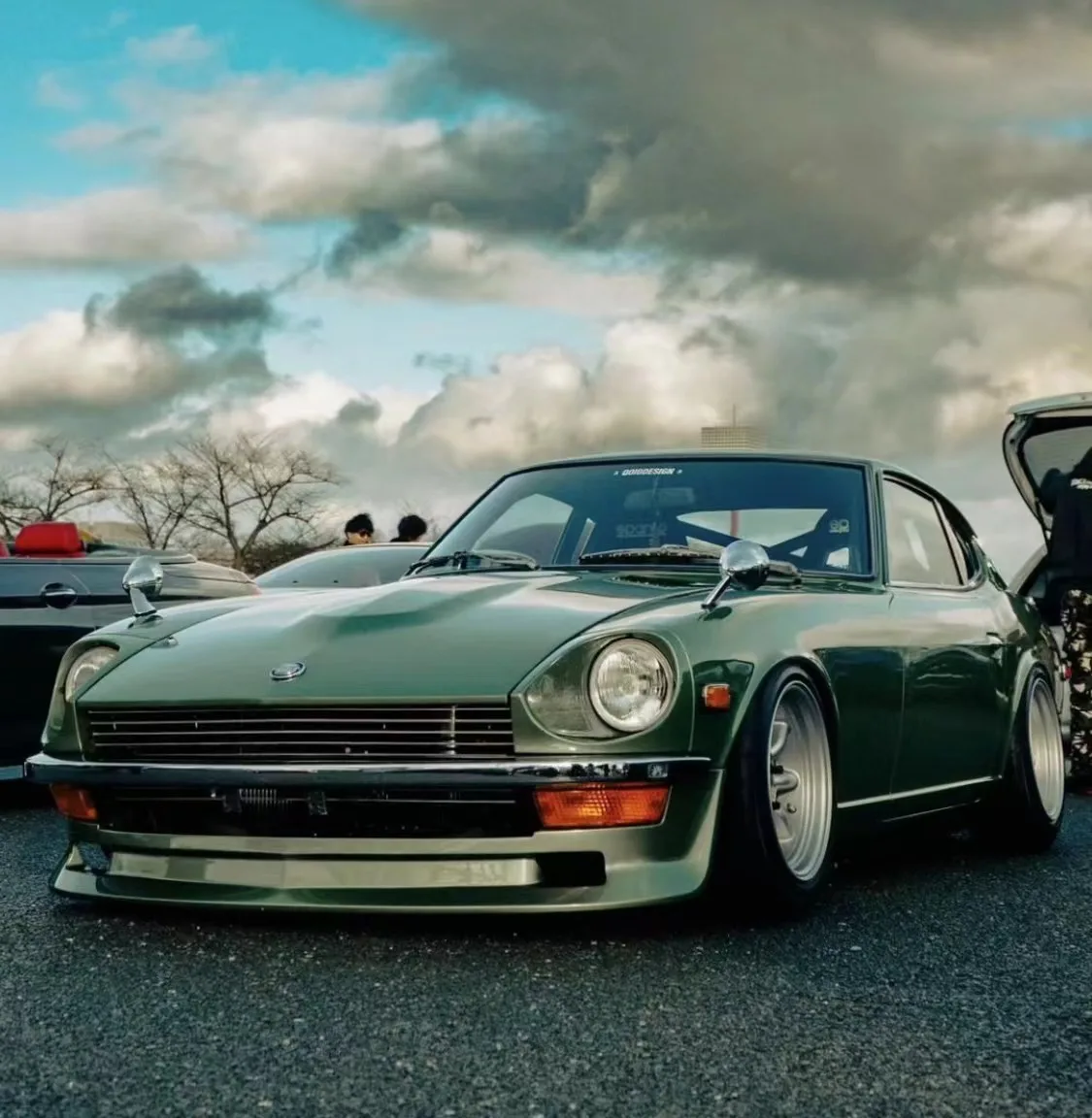 Capó de fibra de carbono para Datsun 240Z 1970-1973