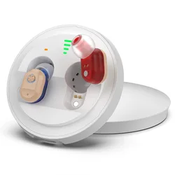 New Lightweight Design Invisible In-Ear Magnetic Rechargeable Assisted Listening Invisible Sound Amplifier For Elderly Person