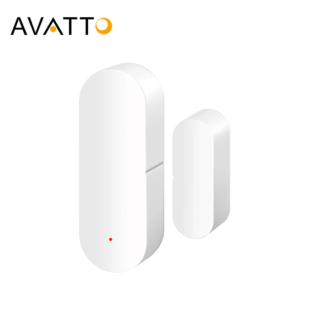 AVATTO Tuya ZigBee/WiFi Door Sensor Door Open / Closed Detectors APP WiFi Window Sensor APP Works With Alexa Google Home Alice