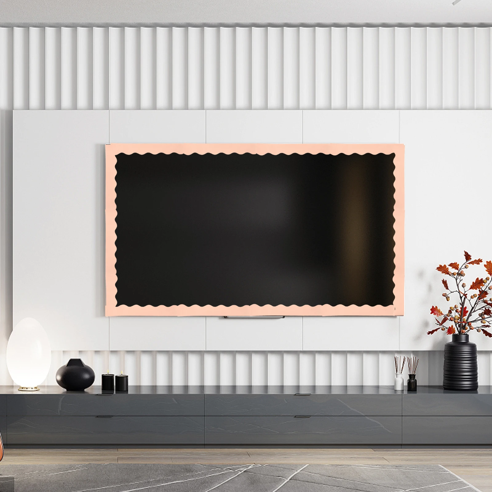 

Waterproof Bulletin Board Border Sticker 5 Rolls Spring Classroom Decorations Blackboard Frame Adhesive Paper Strips