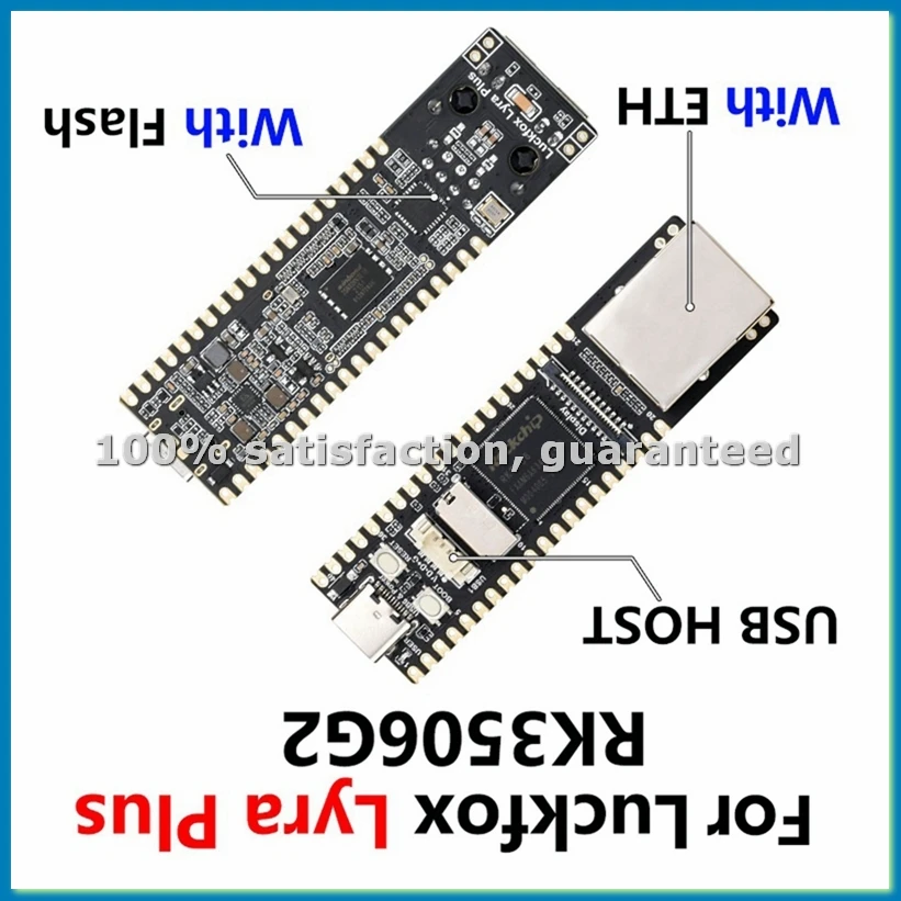 For Plus Linux Development Board RK3506G2 Rockchip Linux Board 10/100M Network Port for MIPI Display B-A79M
