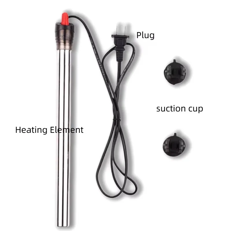 Fish tank Heater 18CM/21CM Fish Tank Heating Rod Automatic Constant Temperature Heater Heating Elements 25W/50W/100w