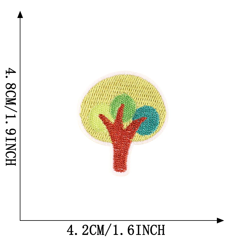 10 teile/los Nette Blumen Eisen Auf Patches Gestickte Für Kleidung Nähen Mochila Stoff Pack Mädchen Kinder Jacke Thermische Applique parche – Detail 3