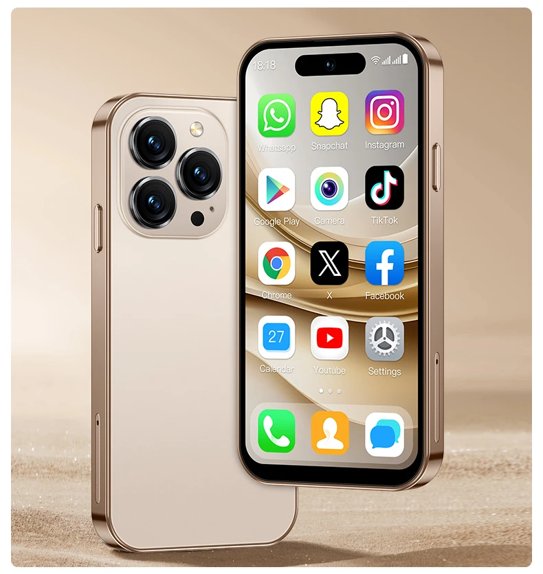 ONEMYTH M17 Pro 4G Mini Smartphone 4.0inches MTK 2GB RAM 16GB ROM 5MP LTE BLE4.0 Dual SIM 2000mAh Type-C Android Cellphone