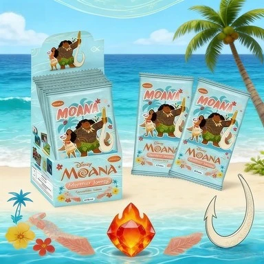 CardFun Official Disney Animation Collector Card Moana Authentic Film Merchandise Moana Card Pack Commemorative Collectible Gift