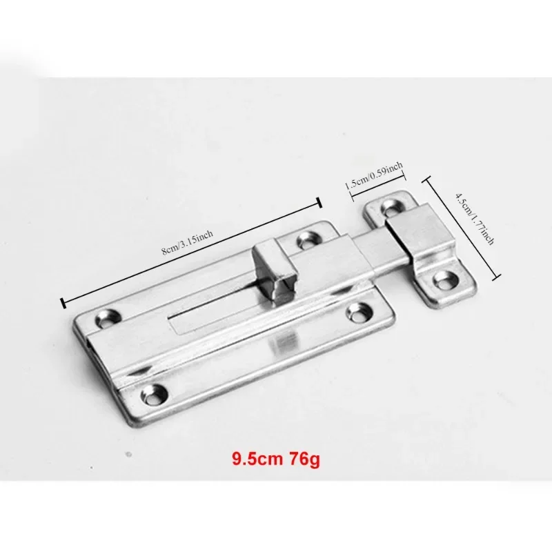 1 Stück Edelstahl-Tür schrauben mit zwei Enden