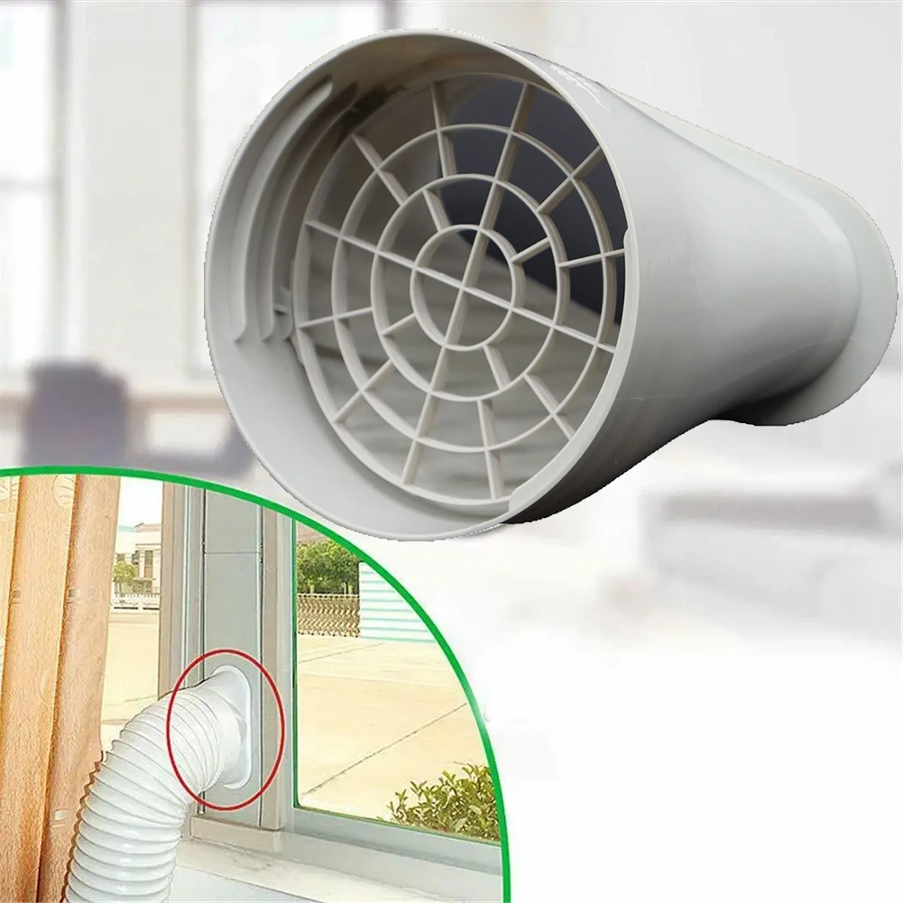 

Адаптер выхлопного шланга Интерфейс 15 см Настройка кондиционера Простая установка Эффективная вентиляция для выхода воздуха 15 см